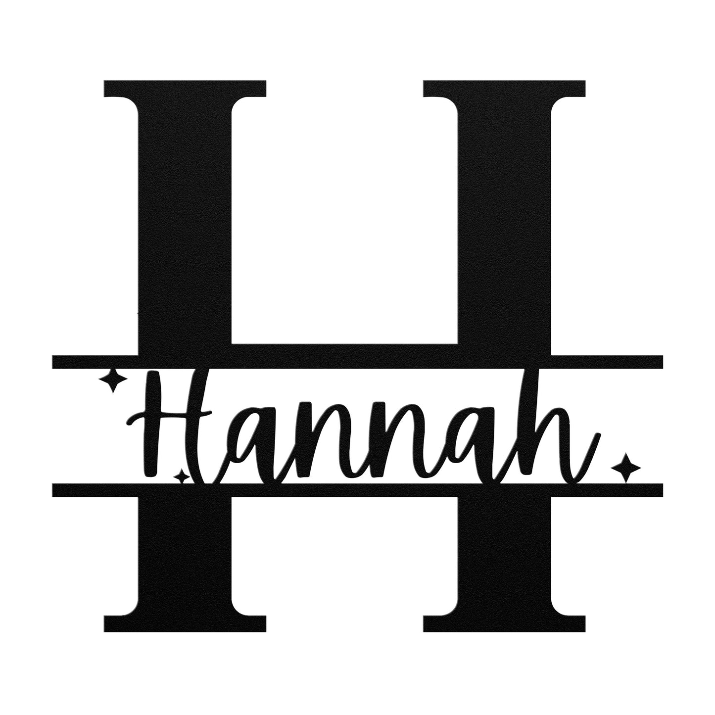 Custom Metal Signs | Monogram Wall Decor | Metal Wall Art | First or Last Name Sign | Family Name Sign | Personalized Wedding - Trails & Tails Supply Co.