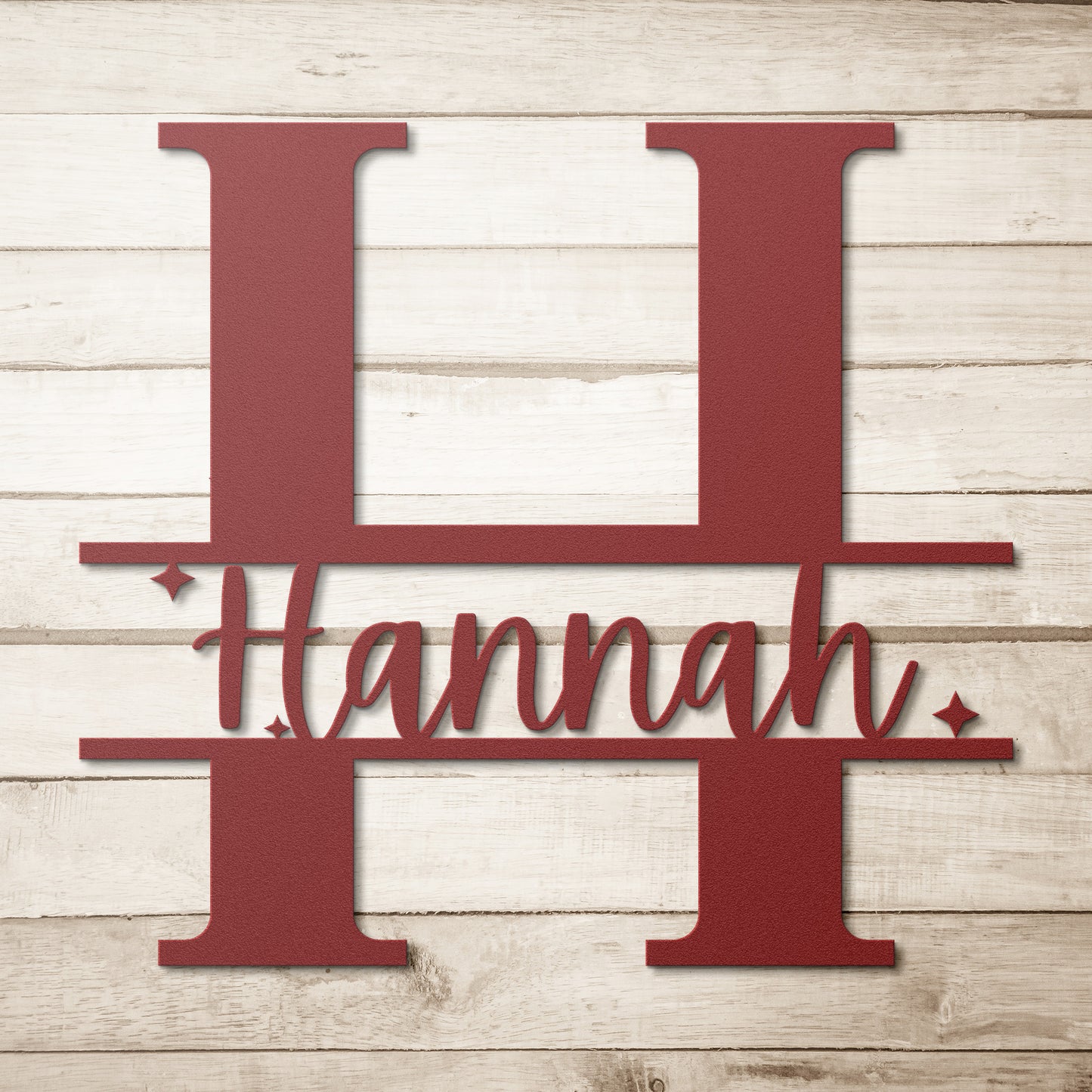 Custom Metal Signs | Monogram Wall Decor | Metal Wall Art | First or Last Name Sign | Family Name Sign | Personalized Wedding - Trails & Tails Supply Co.