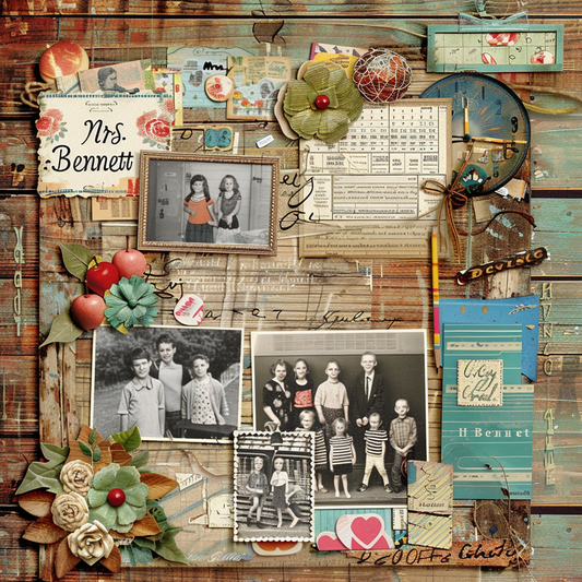 Scrapbook Style Clipboard - Trails & Tails Supply Co.